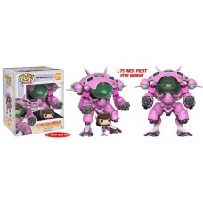 Damaged Box Funko Pop! Games 177 Overwatch D.VA  & Meka 6" Supersized and Buddy Toy Pop Vinyl Action Figure